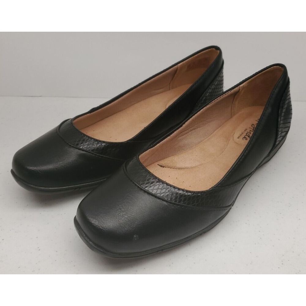LifeStride Women's Deja Vu Black Slip-On Flats Shoes Size 8M EUC - Picture 3 of 8